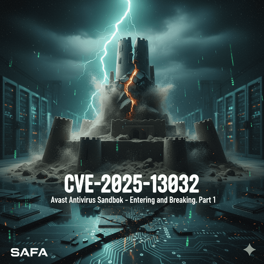 CVE-2025-13032: Entering and Breaking the Avast Antivirus Sandbox Part 1